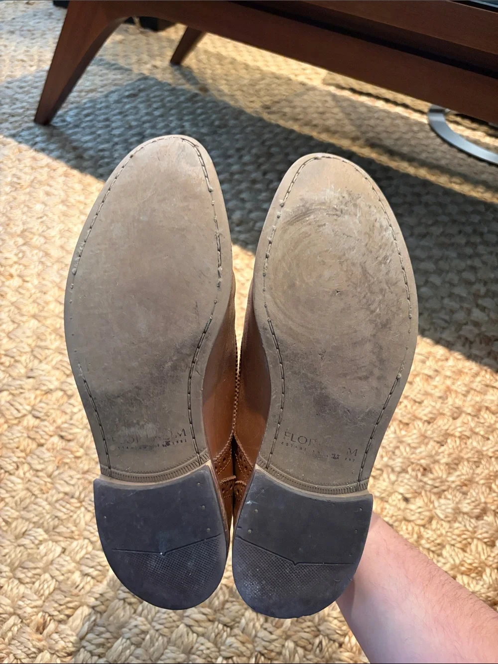 Florsheim Marino Cap Toe Oxford — Saddle Tan
